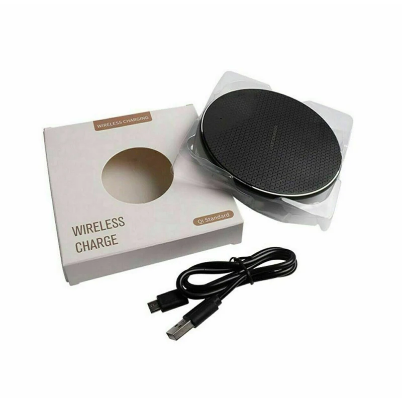 2021 Wholesale 15W Mirror Transparent Mobile Qi Wireless Charger Phone Charger Wireless For Iphone and All Qi Smart Phones