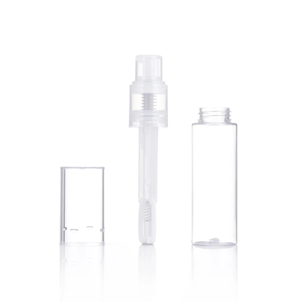 Refillable Portable Cosmetic Container 60ml Powder Spray Bottle for Baby Talc Powder