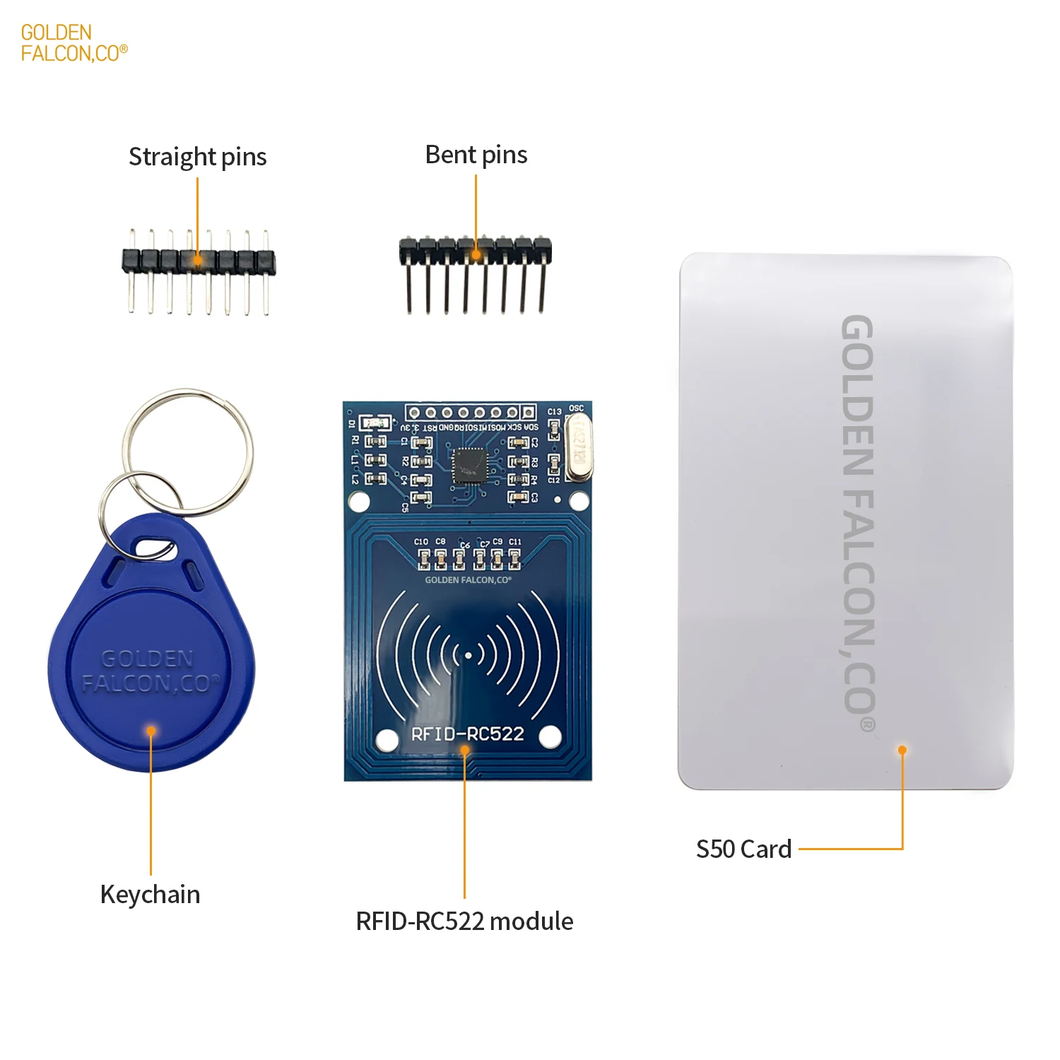 MFRC-522 RC522 RFID микросхемой чипом микропроцессорные карты Модуль датчика с S50 брелок доски чипы писатель устройство