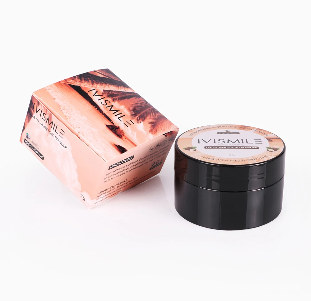 100% Natural Wholesale Activated Charcoal Teeth Whitening White Tooth Powder