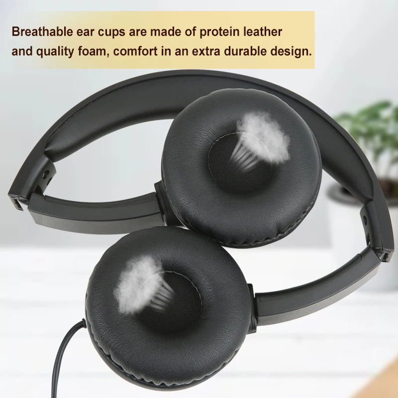 Smart headset for call center hybrid working headset for communication team meeting headset for conference