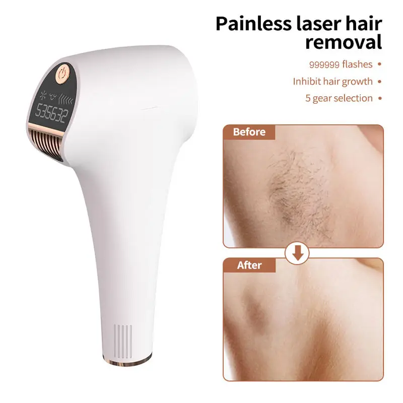 Wholesale Home Use Electric Epilator Portable Mini IPL Hair Removal applicable for Face and Body