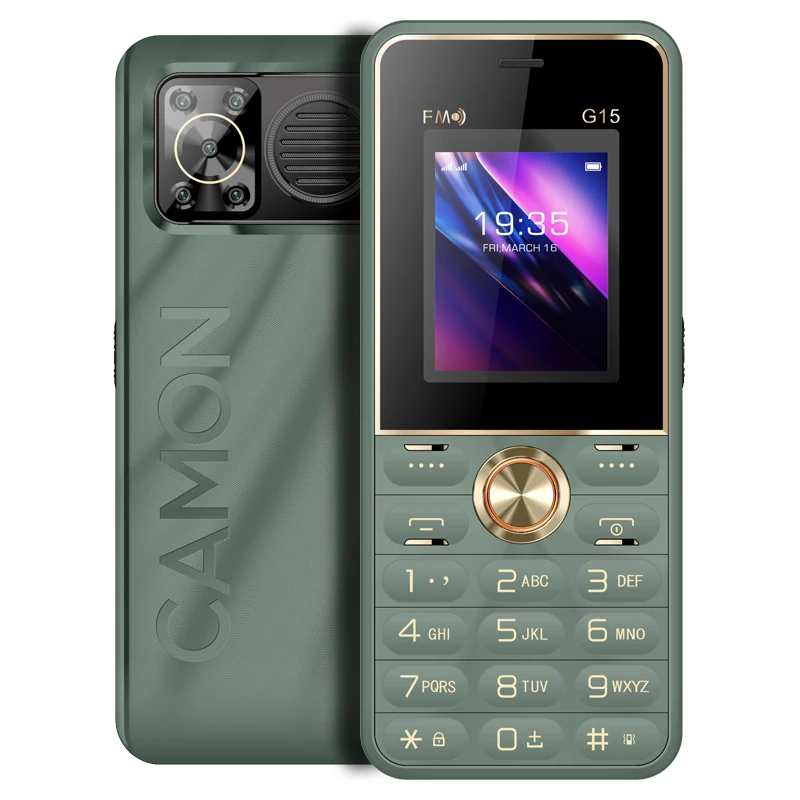 G15 OEM High Quality 2g Keypad Mobile Phones 1.8inch Telephones with Super Big Battery 1800mAh Battery