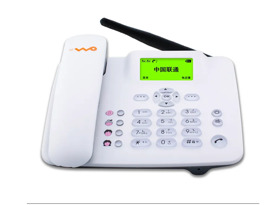 3G WCDMA 2100/900MHZ Fixed Wireless Desktop Phone with 2 sim slot