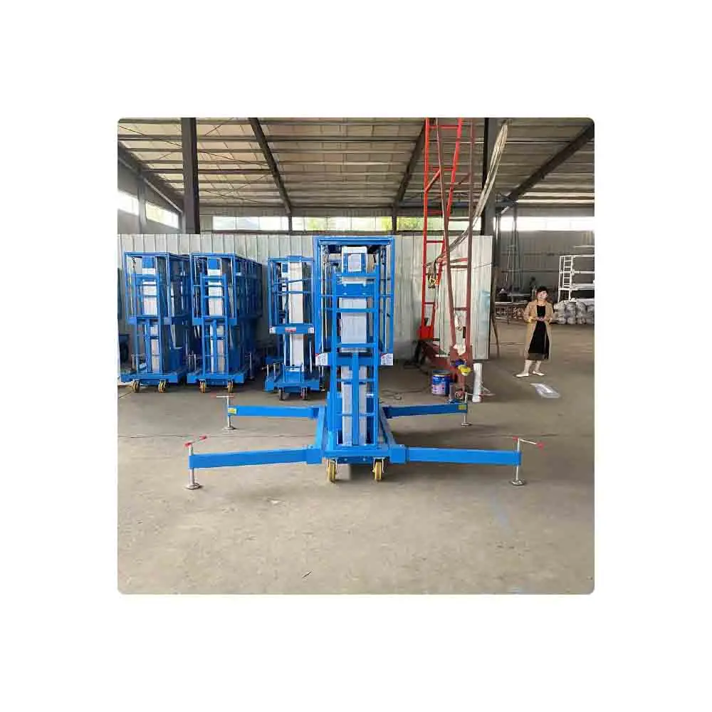 Cheaper Price Hot sale 4m 5m 8M 10 M 18M Hydraulic low level access Goods lift Platforms Electric Aerial Stock Pickers
