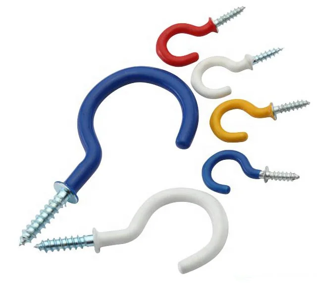 2022 White vinyl cup hanger Mug hook for hanging cups