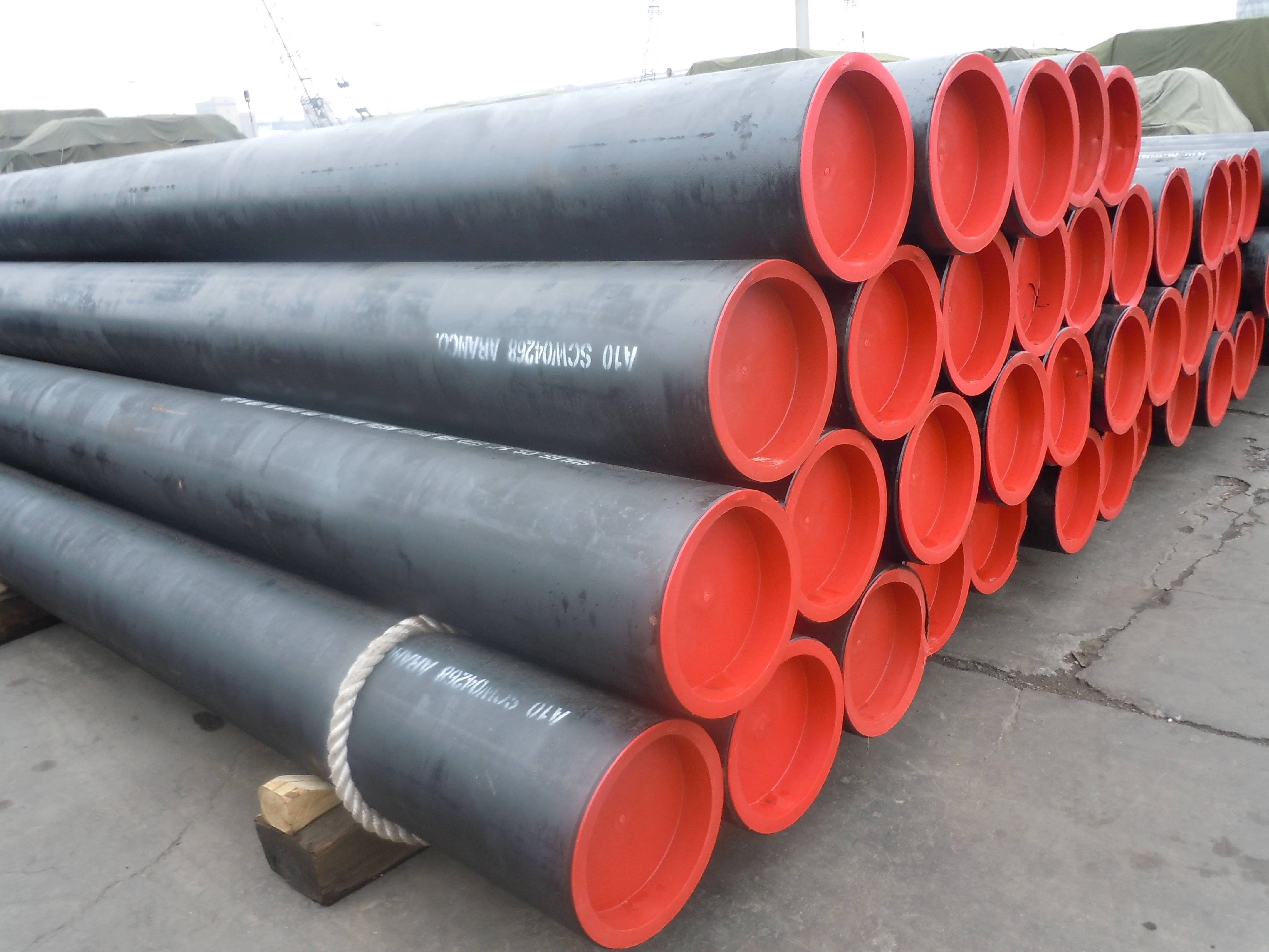 High Quality API SPEC 5L PS1 PS2 Thick Wall Cut to Length Underground Projects 3PE Painting Seamless Steel Pipe