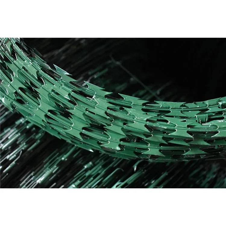Razor Wire BTO12 BTO22 CBT65 Razor Wire For Sale/ Stainless Steel Razor Blade Barbed Wire Factory Farm Fence