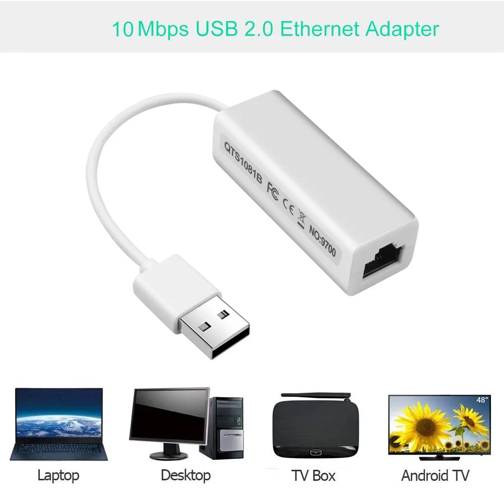 Оптовая продажа чип 9700 сетевая карта USB к RJ45 Micro Ethernet-адаптеру для ноутбука ПК