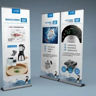 Wholesale supply retractable banner stand roll up pull up stand banner for Promotion and Advertising
