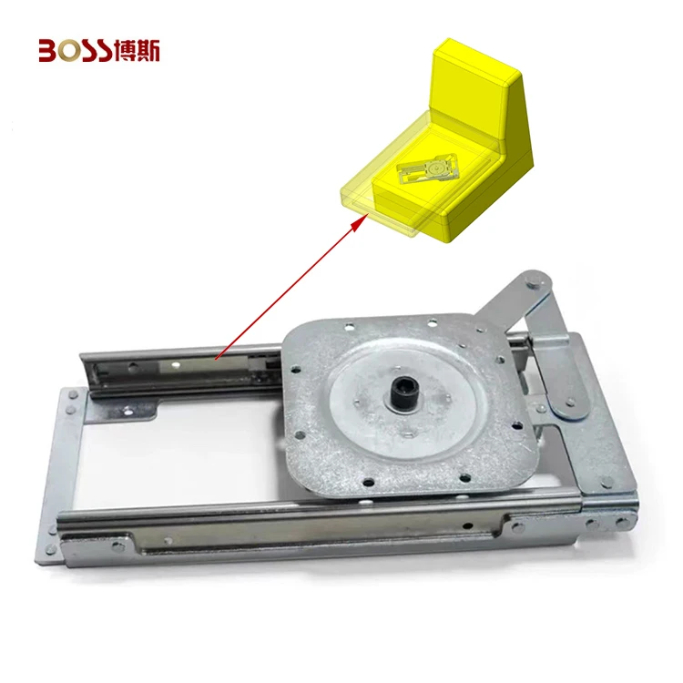 Modern Furniture Accessories Multi-functional Hardware Sofa Hinge Seat Rotating Base