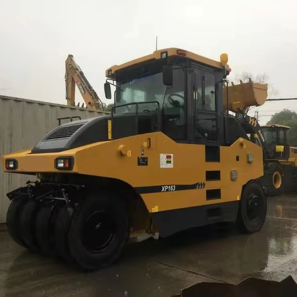 New XP163 Tire Roller 16 tons Pneumatic Road Roller Compactor with Spare Parts