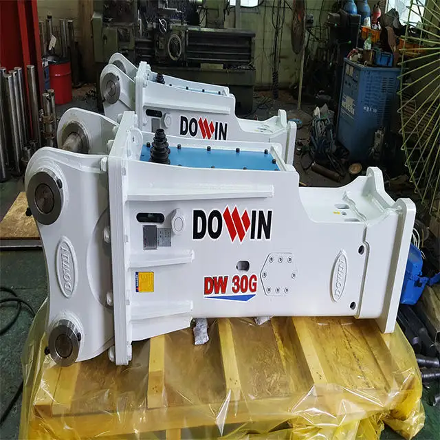 Korean Safe Construction Equipment Dowin International Hydraulic Breaker 30ton Alloy Steel Reliable Equipment Easy Maintenance