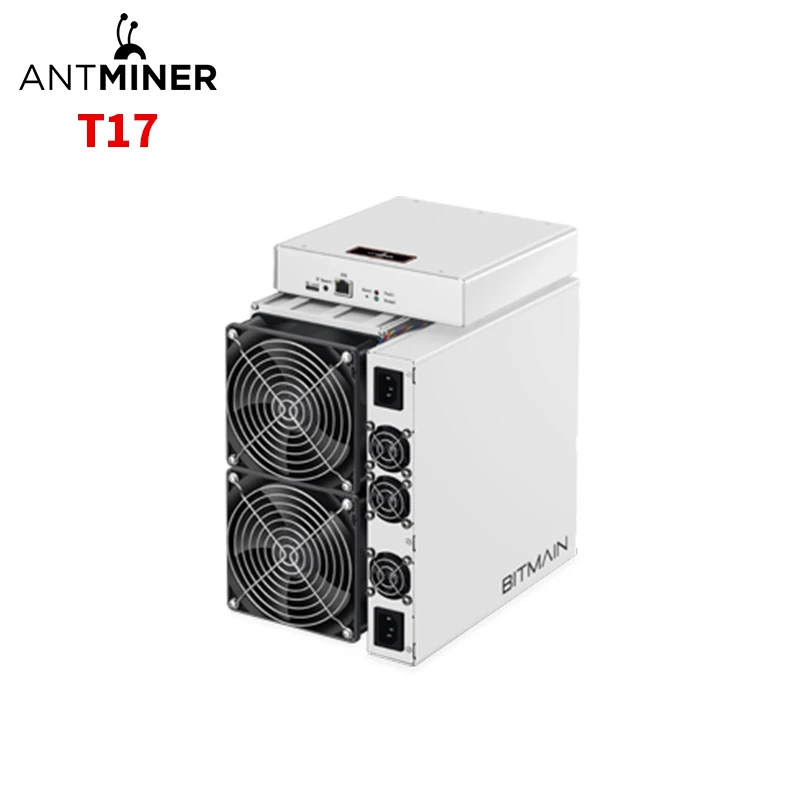 Быстрая доставка новинка Биткойн Mineria bitmain antminer T17E S17 53T 56T T17 42T в