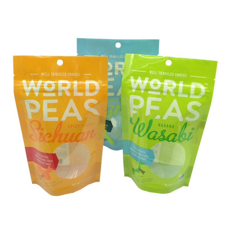 Custom Logo Clear Plastic Bag With Zipper Aluminum Foil Dried Fruit Stand Up Pouch Bath Salt Packaging Bag