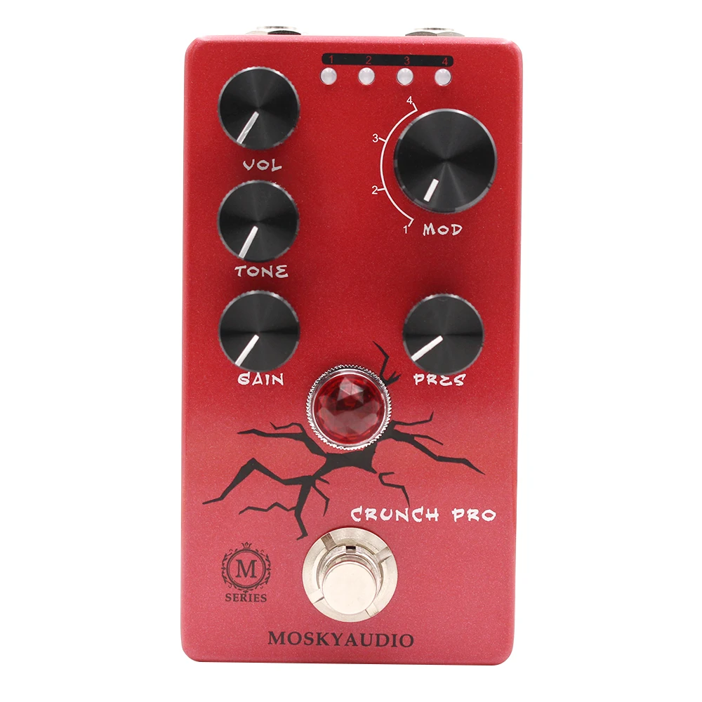 Wholesale Custom Multi Guitar Effect Pedal For Bass Delay Distortion Overdrive Chorus True Bypass Switch and Power Supply