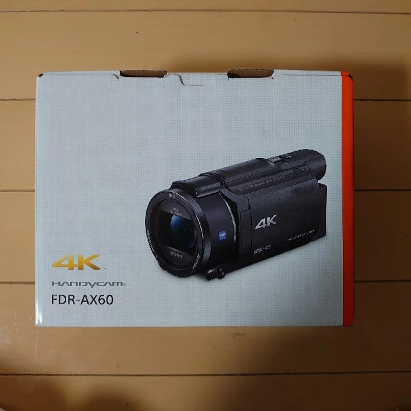 DF Wholesale FDR-AX60 Home/live 4K High-definition Video Digital Camera DV Recorder 5-axis 20x Optical Zoom Handheld Camcorder