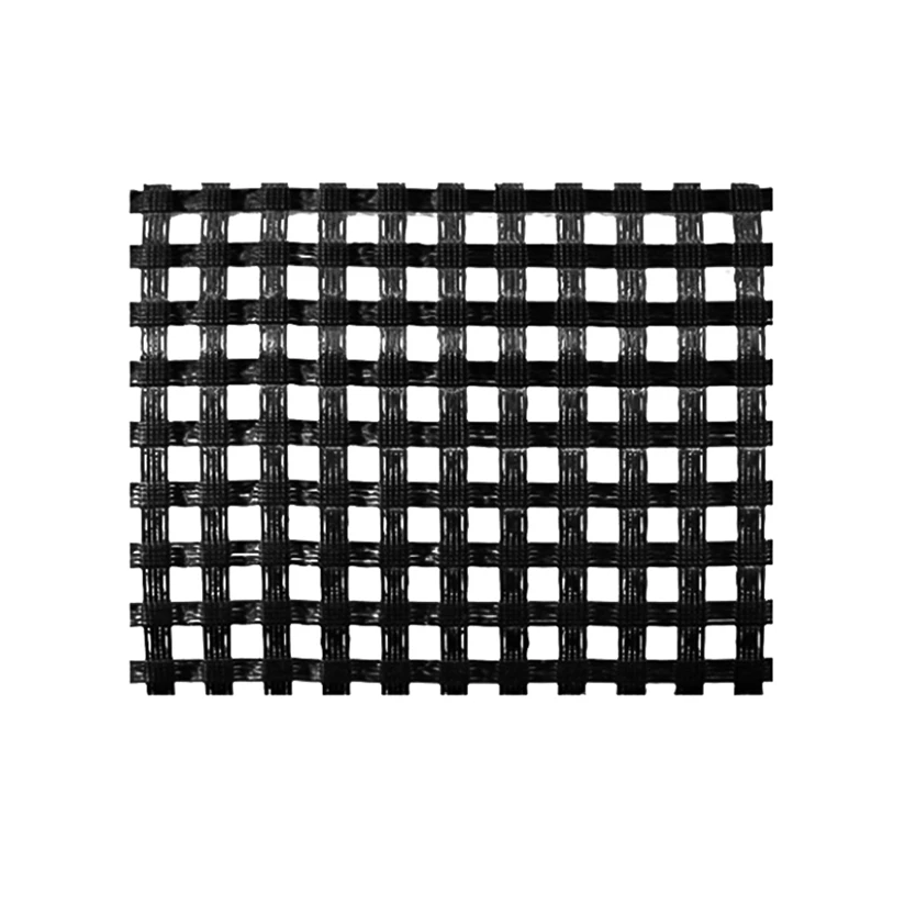 Various good quality coated 100kn bitumen coated fiberglass glassfiber geogrids for driveway