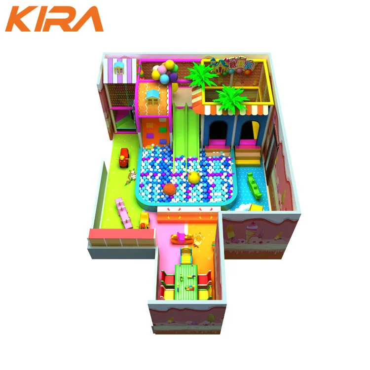 Childrens Play Equipment Customized Soft Play Indoor Playground Area