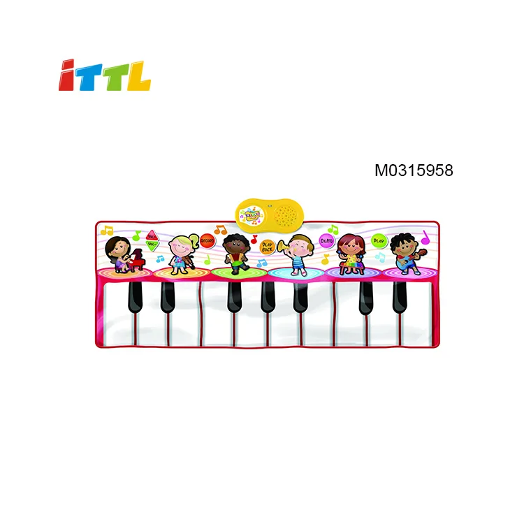 ITTL Tamburitza electronic musical piano toy 24 Keys and Chair for kids learning music educational toy