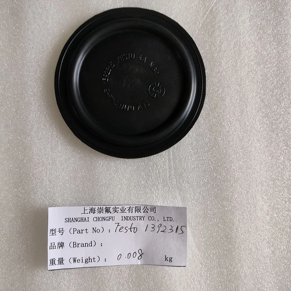 High Quality Rubber Black Buna-n Diaphragm CF1392315 for festo