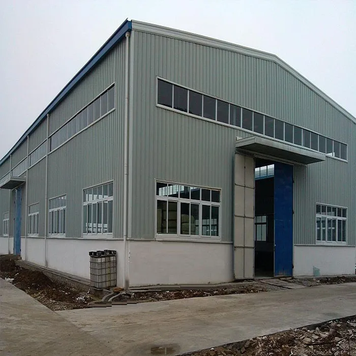
china custom design prefab metal frame steel storage building kits from weifang steel structure factory 