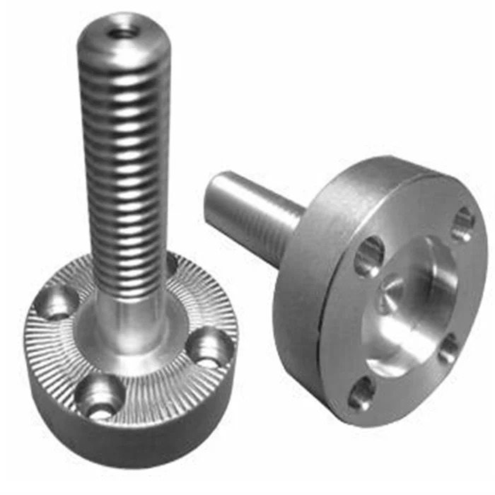 
CNC Machined turning stainless steel polishing Adapter thread Shaft 