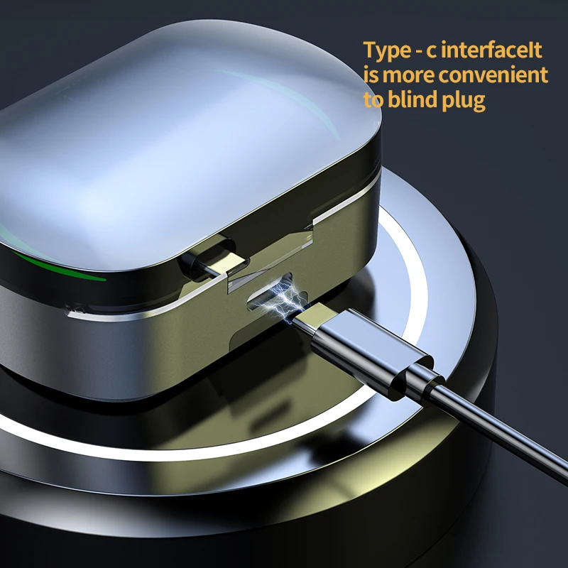 Q25 PRO Tws Wireless 5.3 Earphone Noise Canceling Headset 3D Stereo Sound Music In-Ear Earbuds Headphones For Android Ios Phone