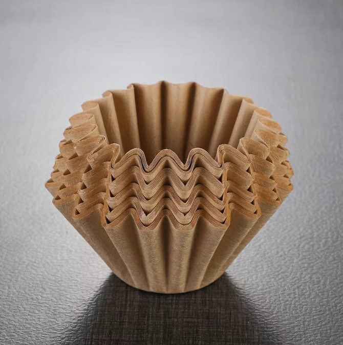 wholesale bowl-shaped Pure Wood Convenient Disposable pour over coffee maker paper coffee filter kitchen gadgets products