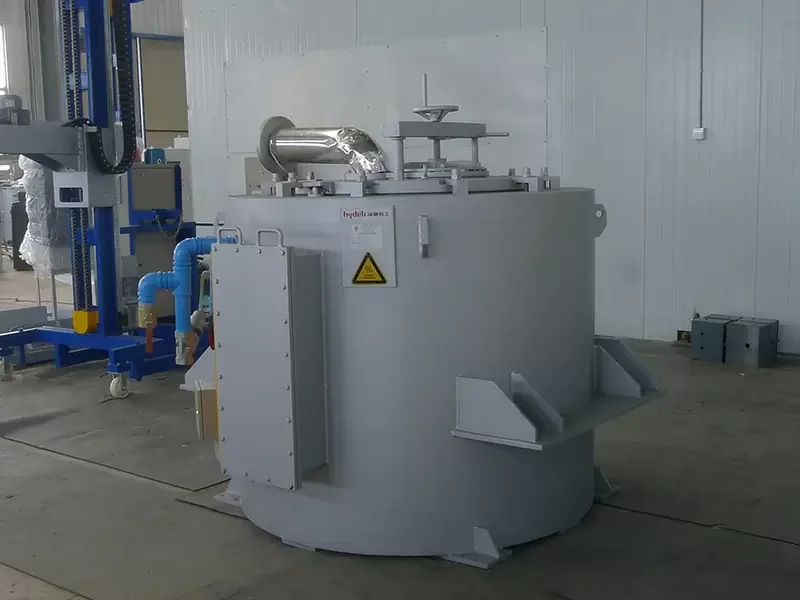 Bath Type Low Pressure Casting Holding Furnace Crucible Aluminium metal recycling furnace For aluminum melting fabrication