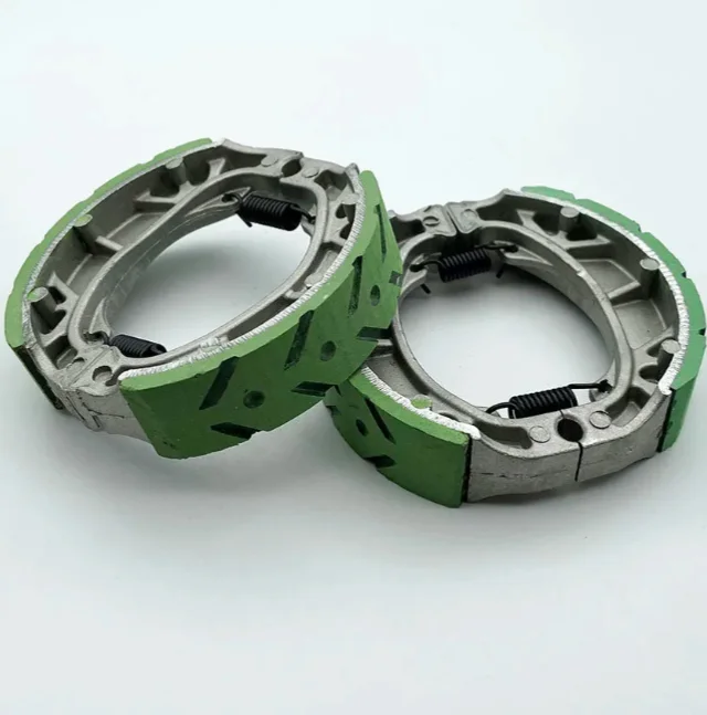 Manufacturers supply hot-selling motorcycle front wheel brake shoes.