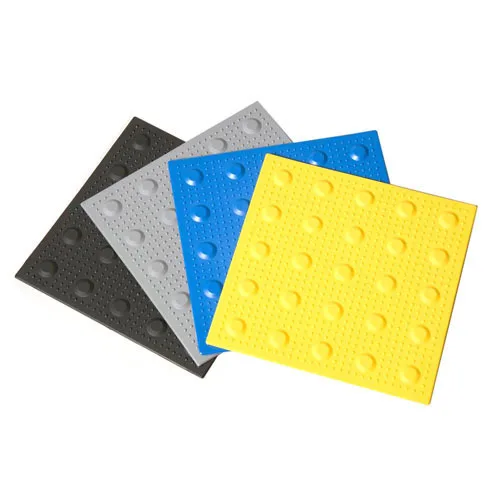 TPU material produces high quality floor laying tactile tiles for disabled floor cable protector tiles