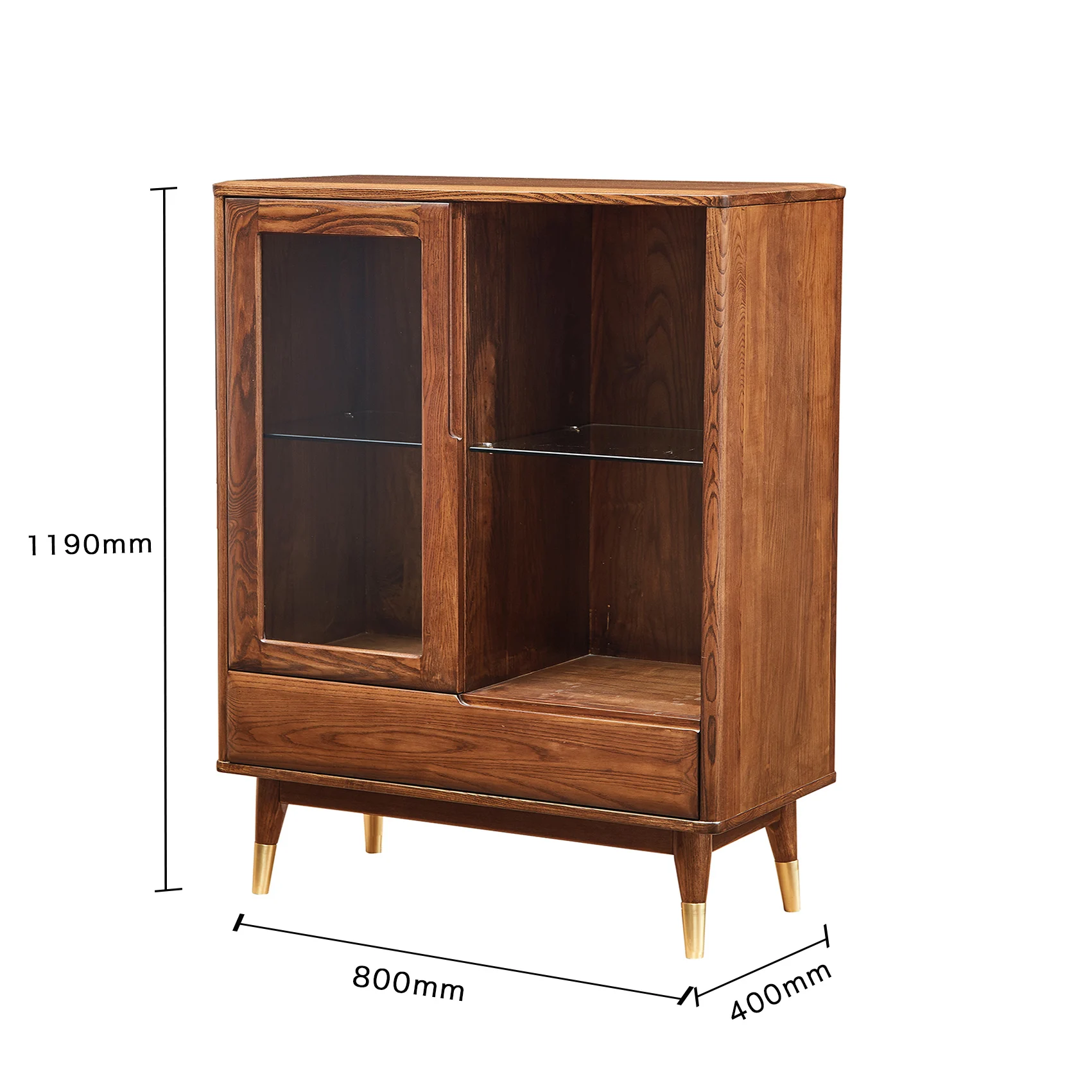 Customizable Wooden Drawer Cabinets Storage Wood Living Room Bedroom Modern Cabinet