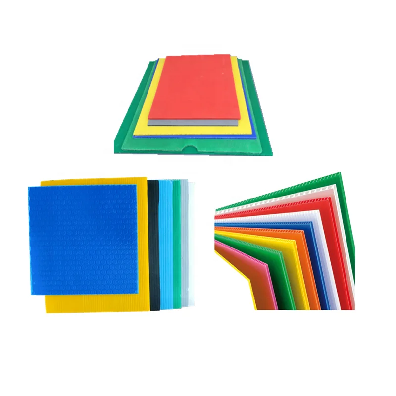 Высококачественный красочный пищевой OEM рекламный материал двойная стена ПП пластик полипропилен гофрированный