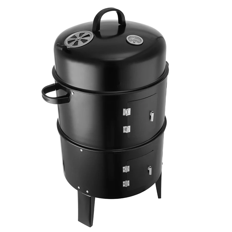 Charcoal BBQ Smoker Grill Tandoor Oven for Outdoor Cooking Grilling Charcoal Chicken Rotisserie Machine