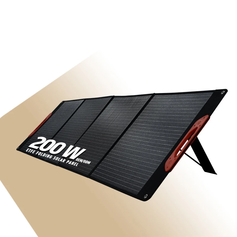 Solar Portable 200W Solar Folding Bags Foldable Solar Panels Camping Sustainable Energy Fotovoltaic Panel Solar