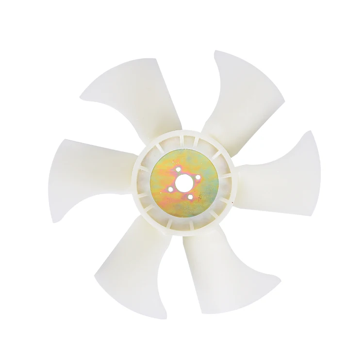 Professional Supplier Excavator Engine Radiator Cooling Fan 6 Blades For Yanmar 17 Kubota U30