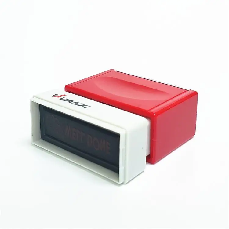Diy  flash ink self inking stamp custom design for customized address stamps PS-1040B