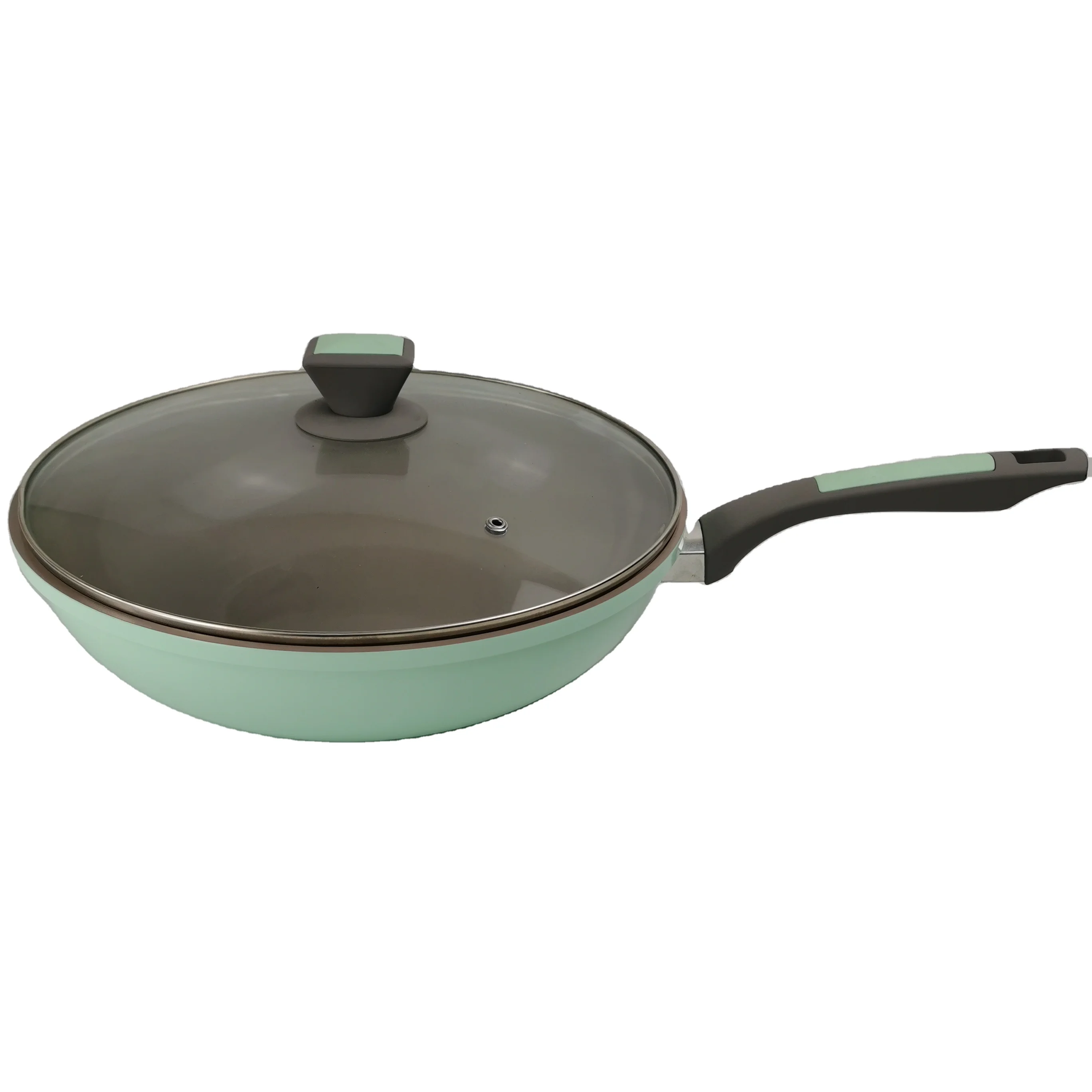 Easy clean non-stick wok frying pan induction cooker universal wok