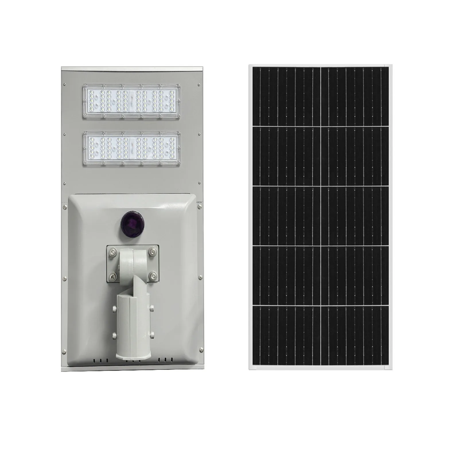 MPPT Remote Control Sensor Outdoor ip66 High Quality Lumen All in One Led Solar Lights 20w 30w 40w 60w 80w Solar Street Light