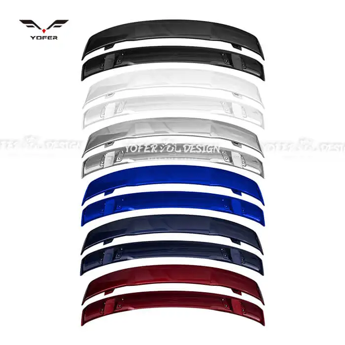 Yofer no punching abs rear Spoiler Gullwing car accessories bodykit trunk spoiler for accord