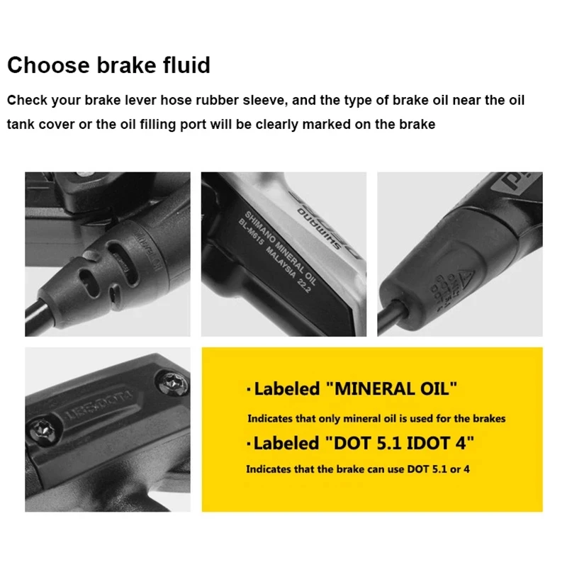 Bicycle Brake Mineral Oil System 60ml Fluid Cycling Mountain Bikes For Shimano Bike Hydraulic Disc