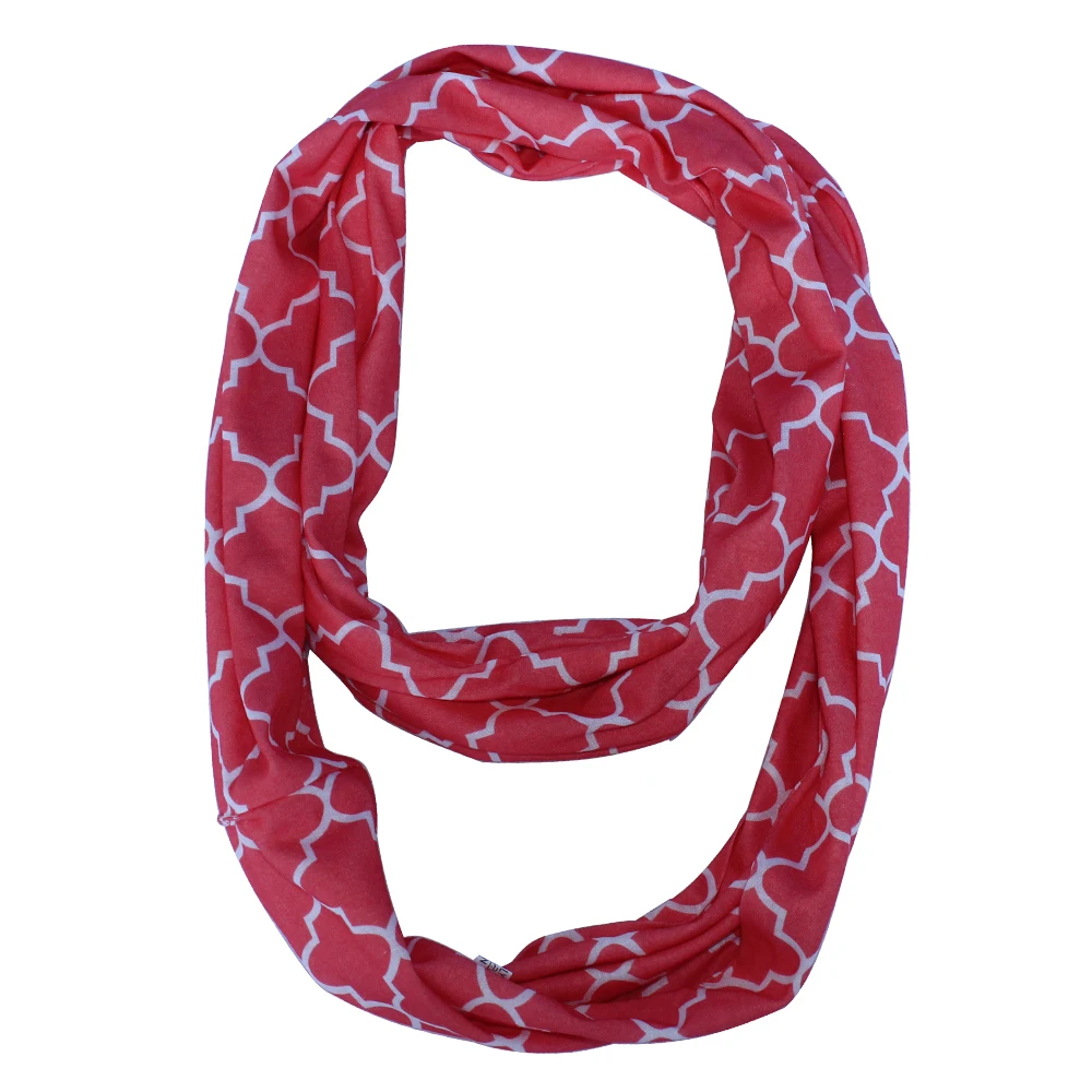 Бесконечный шарф из Джерси со скрытой молнией оптом