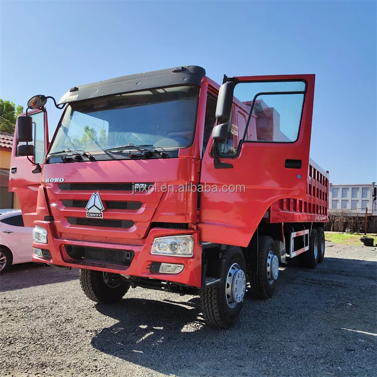8x4 Sinotruck HOWO б/у тяжелый грузовик самосвал дизельный механический Трансмиссия Euro 2 Emission Weichai ISUZU