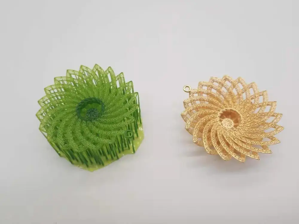 Эпоксидная смола литье для ювелирных изделий Золотой Серебряный impressora 3d de resina от