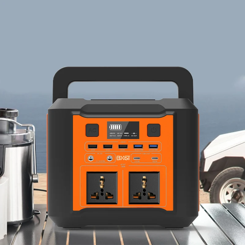 BXST 80000mAh portable lithium battery solar generator 220v portable emergency power supply for outdoor camping and hiking