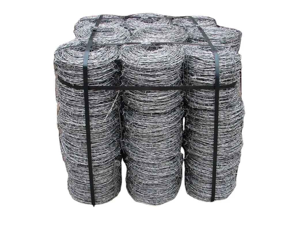 Лидер продаж, оцинкованная стальная проволока, колючий трос, Противоугонный колючий трос, изоляционный забор, железная колючая проволока