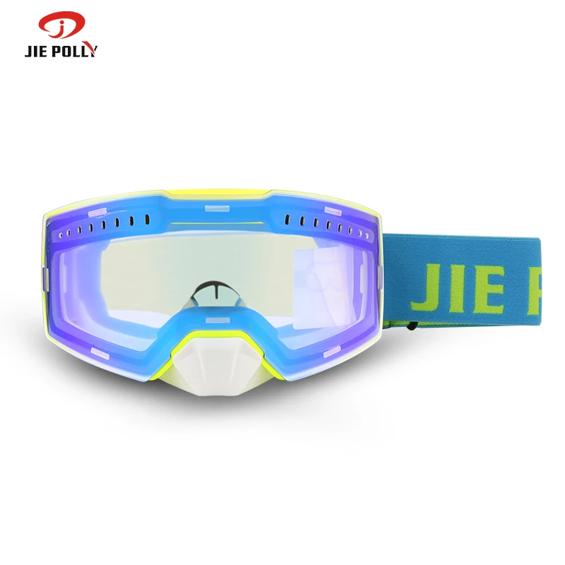 Polarized Custom Logo Ski Goggles Magnetic Lens Snow Snowboard Cycling Goggles Outdoor UV400 Sports Skiing Sunglasses For Men