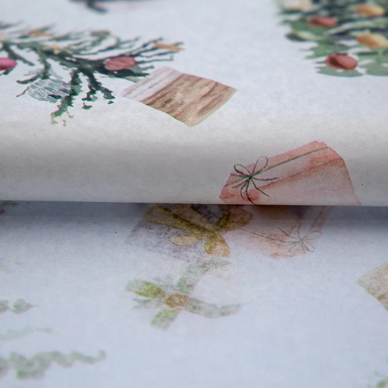 Custom Recyclable Paper Packaging Paper 17G 35G 40G 100G 120G 200G  Kraft Wrapping Tissue Paper With Logo