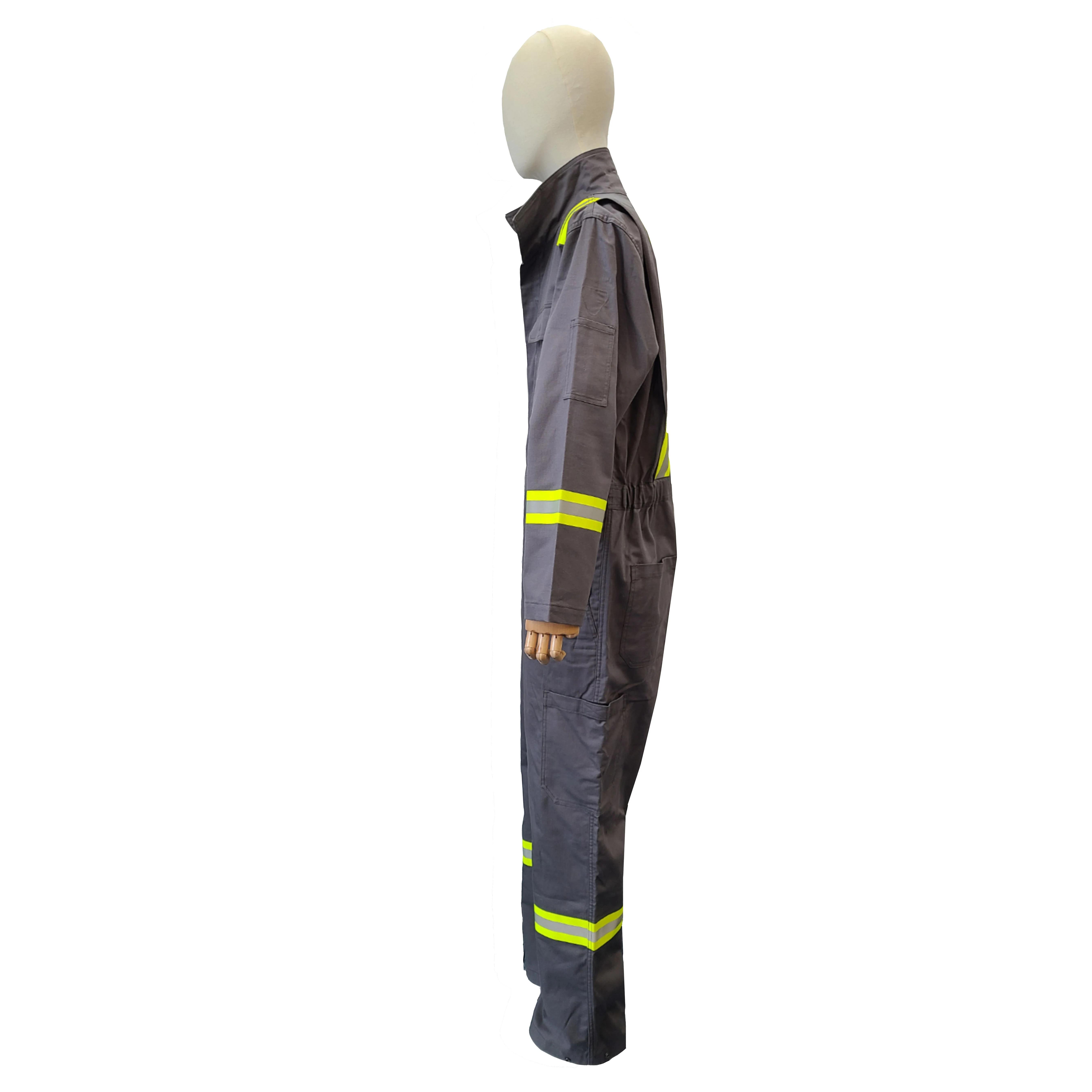 88%Cotton12%Nylon Flame Retardant Coverall with Reflective Tape Fire Resistant Coverall Mining Clothing